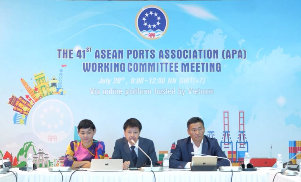 THE ASEAN PORTS ASSOCIATION (APA) CONDUCTS ITS 41st WORKING COMMITTEE MEETING (WCM) VIA ONLINE PLATFORM